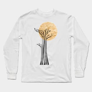 New Beginnings - Black & Gold Long Sleeve T-Shirt